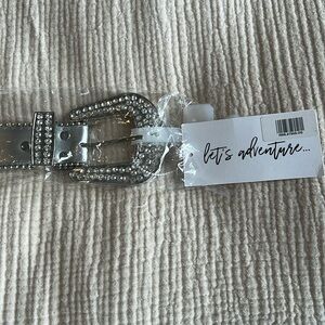 Sold out 12TH Tribe rhinestone belt. Never worn, brand new.